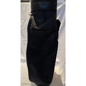 Bennington Golf Bag - 6 Way - Black Vintage Paisley Print